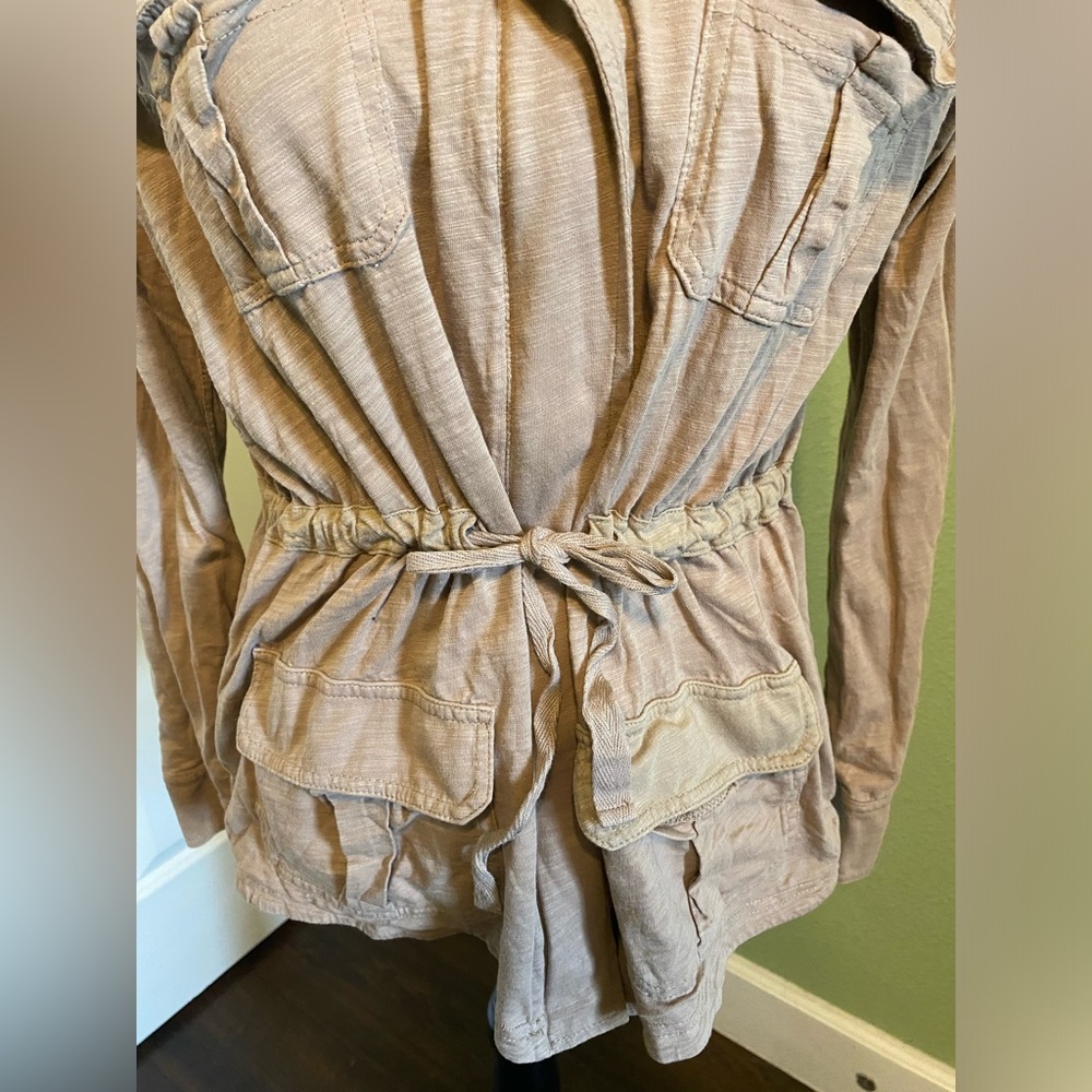 J. Crew Tan Utility Jacket - Picture 5 of 8